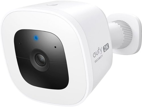  eufy Security - SoloCam L40 Outdoor Wireless 2K Spotlight Camera - Black/White