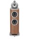 Bowers & Wilkins - 803 D4 Diamond 1" Diamond Tweeter, 5" Midrange in Turbine Head, Dual 7" Woofer Floorstanding Speaker (each) - Walnut-Front_Standard