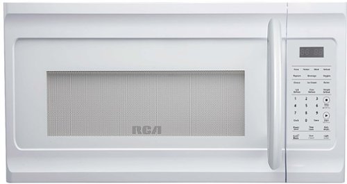 RCA - 1.6 Cu Ft Over the Range Microwave - White