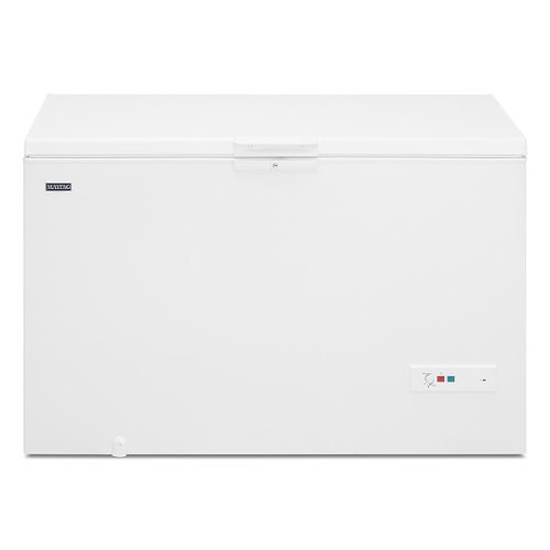 Maytag - 16 Cu. Ft. Chest Freezer with Basket - White