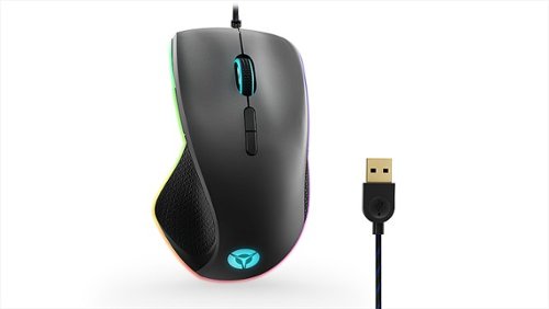 Lenovo Legion M500 RGB Wired Optical Gaming Mouse with RGB Lighting - Wired - Black BUY IN SINGAPORE