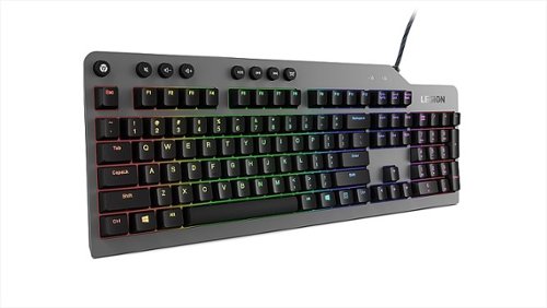 Lenovo Legion K500 Full-size Wired RGB Mechanical Gaming Keyboard - Black SHOP ONLINE