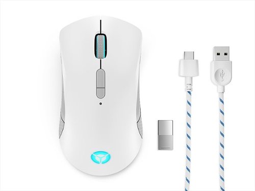 Lenovo Legion M600 Wireless Optical Gaming Ambidextrous Mouse with RGB Lighting - Wireless - Sting Ray BUY IN MIDDLE EAST
