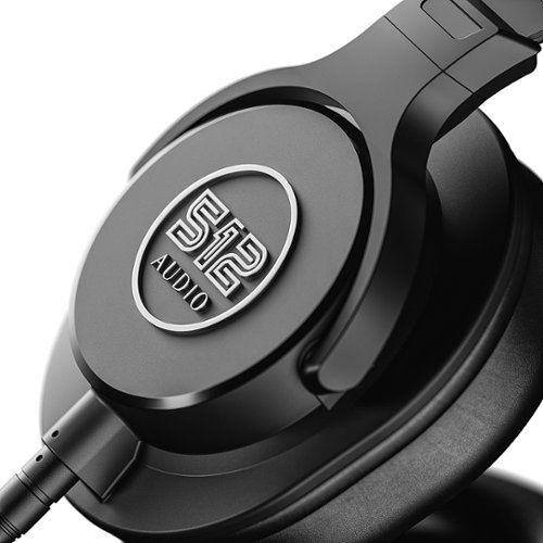 512 Audio Academy Studio Headphones - Black GLOBAL SHIPPING