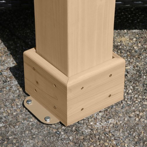 Yardistry - 11' x 13' Meridian Gazebo with Graphite Roof - Gray-Alt_View_Standard_17 