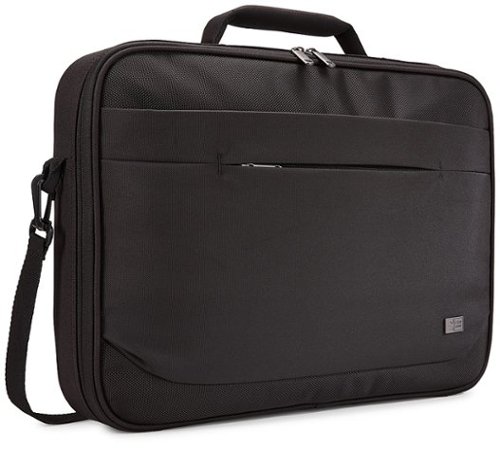 Case Logic - Advantage 15.6" Laptop Briefcase - Black
