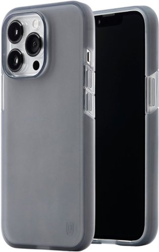 BodyGuardz - Solitude Case for Apple iPhone 13 Pro with Pureguard - Smoke