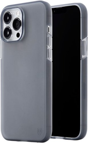BodyGuardz - Solitude Case for Apple iPhone 13 Pro Max with Pureguard - Smoke