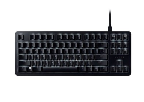 Razer - BlackWidow Lite Wired TKL Mechanical Gaming Orange Switch Keyboard with RGB Chroma Backlighting - Black