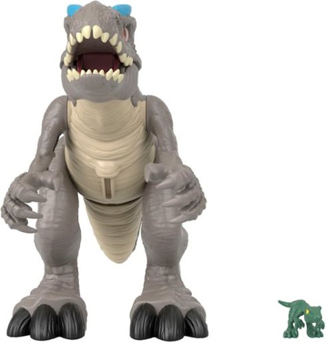 Fisher-Price - Imaginext Jurassic World Thrashing Indominus Rex - Gray