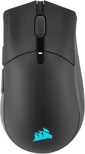

CORSAIR - CHAMPION SERIES SABRE RGB PRO Lightweight Wireless Optical Gaming Mouse with 79g Ultra-lightweight design - Black