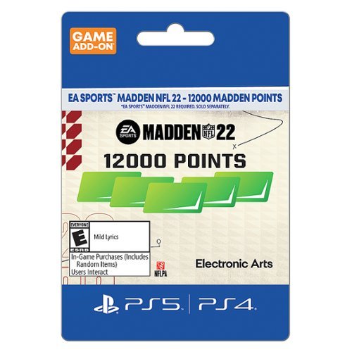 Sony PS5 Madden NFL 22 12000 Points [Digital]