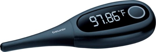 Beurer Basal Pregnancy Planning Bluetooth Thermometer - Black WORLDWIDE DELIVERY