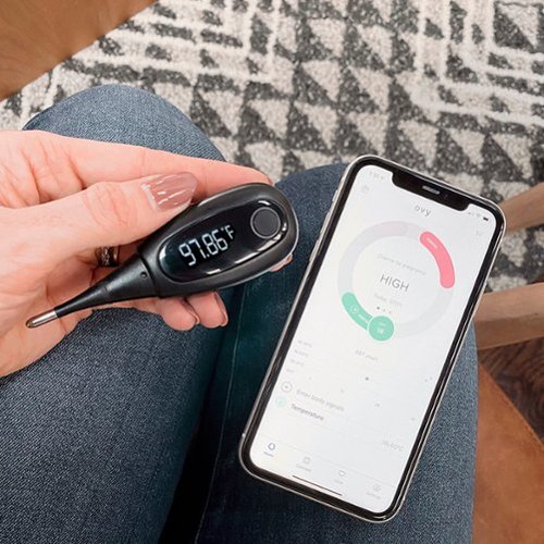 Beurer Basal Pregnancy Planning Bluetooth Thermometer - Black WHERE TO BUY