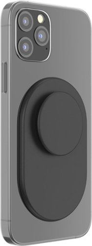 PopSockets MagSafe Pill-shape PopGrip Cell Phone Grip & Stand for Mobile Phones - Black WORLDWIDE DELIVERY