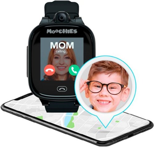 Moochies Smartwatch Phone for Kids 4G - Black