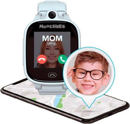 Moochies Smartwatch Phone for Kids 4G - White