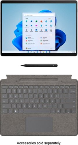 Microsoft Surface Pro X – 13” Touch Screen – Microsoft SQ2 – 16GB Memory – 512GB SSD – Device Only - Platinum BUY ONLINE