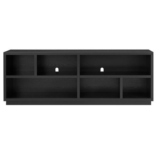 Camden&Wells - Bowman TV Stand for TVs Up to 75" - Black Grain