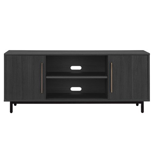 Camden&Wells - Julian TV Stand for TVs Up to 65" - Charcoal Gray