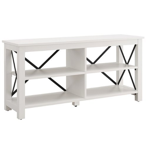 Camden&Wells - Sawyer TV Stand for TVs up to 55" - White