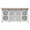 Camden&Wells - Clementine TV Stand for TVs Up to 65" - White/Golden Oak-Front_Standard