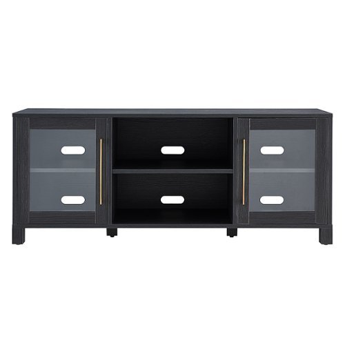 Camden&Wells - Quincy TV Stand for TVs Up to 65" - Charcoal Gray