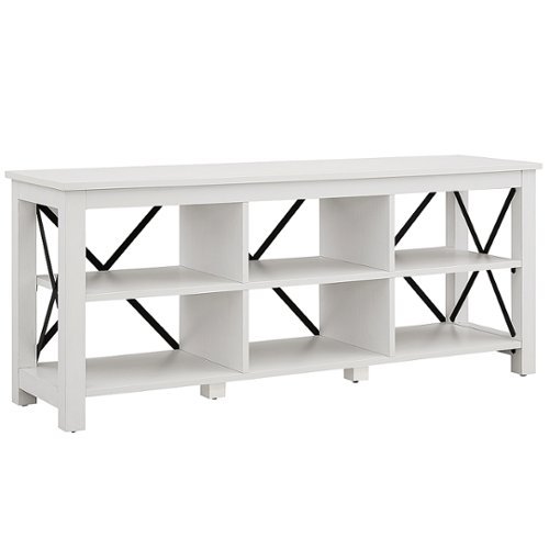 Camden&Wells - Sawyer TV Stand for TVs up to 65" - White