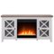 Camden&Wells - Colton Crystal Fireplace TV Stand for TVs Up to 55" - White/Gray Oak-Front_Standard