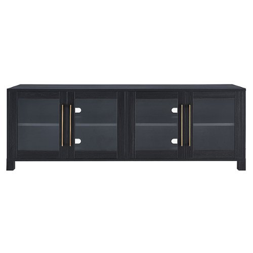 Camden&Wells - Quincy TV Stand for TVs up to 75" - Charcoal Gray