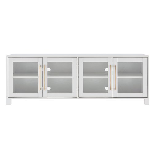 Camden&Wells - Quincy TV Stand for TVs up to 75" - White