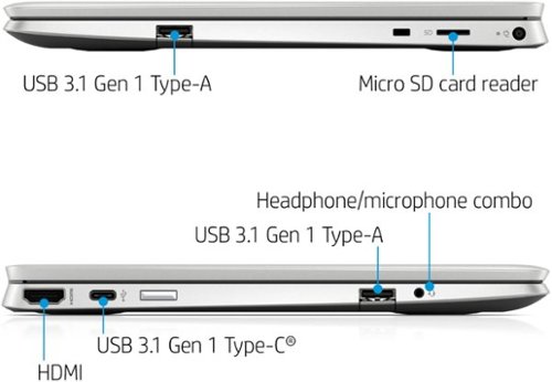 HP Pavilion x360 2-in-1  11.6  Touch-Screen Laptop - Intel Pentium Silver - 4GB Memory - 128 SSD - Natural Silver GLOBAL SHIPPING