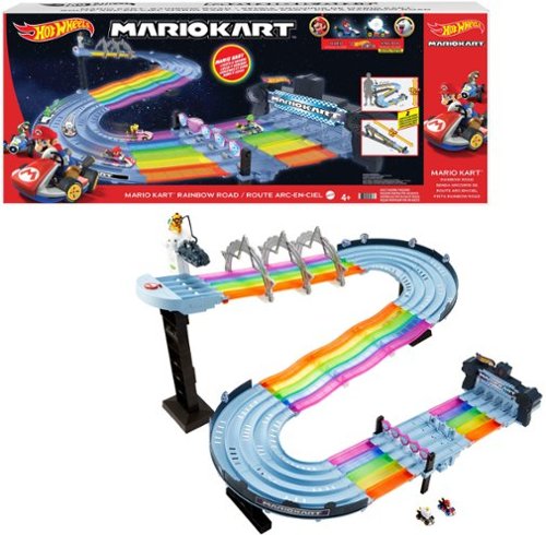 Hot Wheels - Mario Kart Rainbow Road Raceway