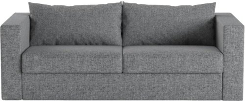 Elephant in a Box - Dynamic 2-Seat Fabric Sofa - Gray