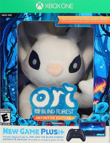 Ori and the Blind Forest - Physical Game Not Included!  Includes Plush + Digital Game Code Definitive Edition - Xbox One, Xbox Series X