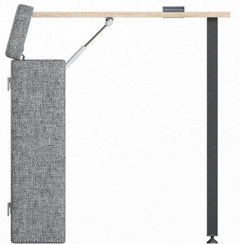 Elephant in a Box - Left Armrest with Desk - Grey