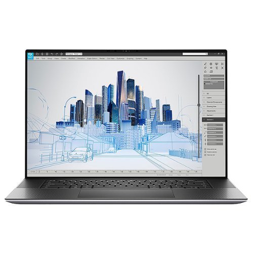 Dell - Precision 5000 17" Laptop - Intel Core i5 - 16 GB Memory - 512 GB SSD - Gray