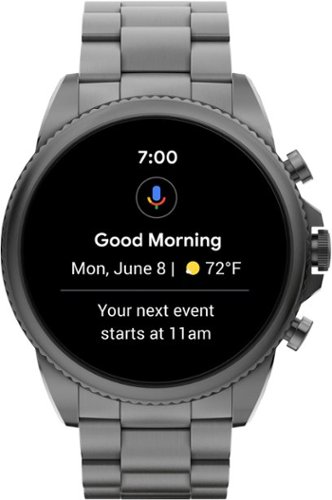 Fossil Gen 6 Smartwatch 44mm Stainless Steel - Smoke - (2021) WHERE TO BUY