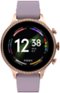 Fossil - Gen 6 Smartwatch 42mm Purple Silicone - Rose Gold-Front_Standard