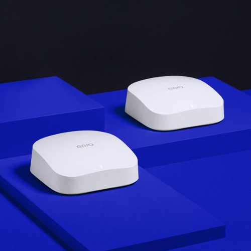 eero Pro 6 AX4200 Tri-Band Mesh Wi-Fi 6 System (2-pack) - White WORLDWIDE DELIVERY