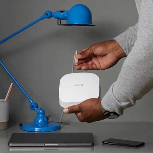 eero Pro 6 AX4200 Tri-Band Mesh Wi-Fi 6 System (2-pack) - White GLOBAL SHIPPING