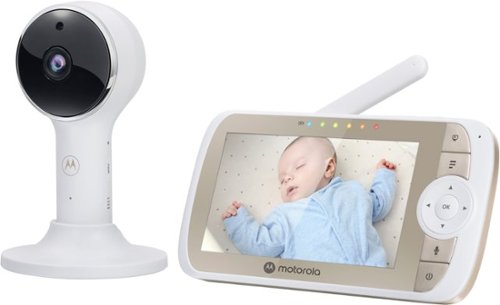 Motorola VM65 Connect 5 WiFi Video Baby Monitor - White WORLDWIDE DELIVERY