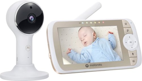 Motorola VM65 Connect 5 WiFi Video Baby Monitor - White GLOBAL SHIPPING