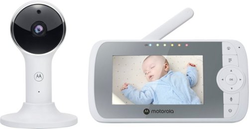 Motorola - VM64 Connect 4.3" WiFi Video Baby Monitor-Front_Standard 