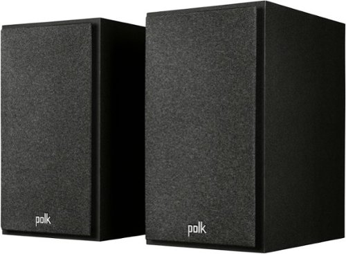 

Polk Audio - Monitor XT20 Bookshelf Speaker Pair - Midnight Black