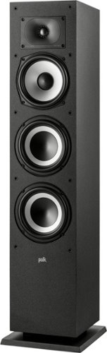 

Polk Audio - Monitor XT60 Tower Speaker - Midnight Black