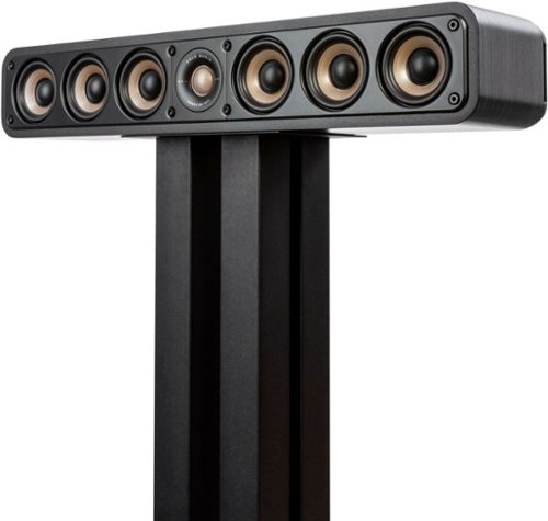 Polk Audio - Signature Elite ES35 Center Channel Speaker - Stunning Black