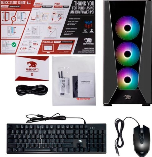 iBUYPOWER TraceMR Gaming Desktop Intel i7 11700F 16GB Memory