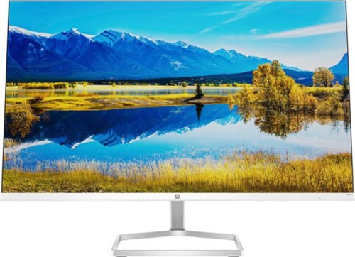 HP - 27" IPS LED FHD FreeSync Monitor (HDMI x2, VGA) with Integrated Speakers - Ceramic White