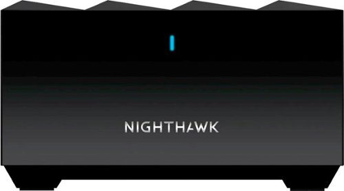 NETGEAR - Nighthawk AX1800 Dual-Band Mesh Wi-Fi 6 Satellite - Black